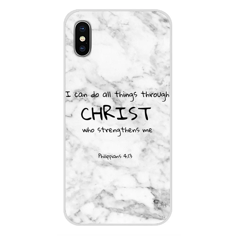 Для Apple iPhone X XR XS 11Pro MAX 4S 5S 5C SE 6S 7 8 Plus, ipod touch 5 6 текстами и сюжетами из Библии и изображением Иисуса Христа Филиппийцам Иисус Христос ТПУ чехол Крышка - Цвет: images 10