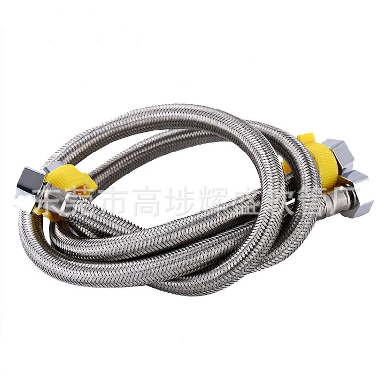 

Factory Self Marketing Stainless Steel 304 Braided Hose Double Headed Explosion-Proof Hot And Cold Water Hose Chamber Pot Leadin