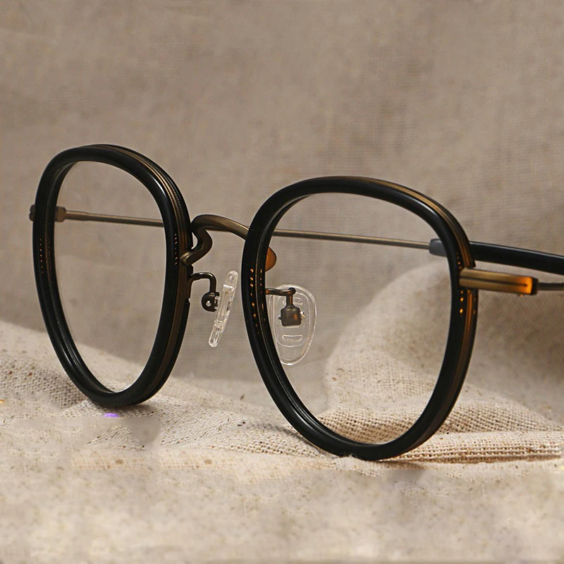 

Retro Round Glasses Frame Men Women Vintage Full Eyeglasses Optical Myopia Prescription Eyeglasses Frames Clear Eyewear Oculos