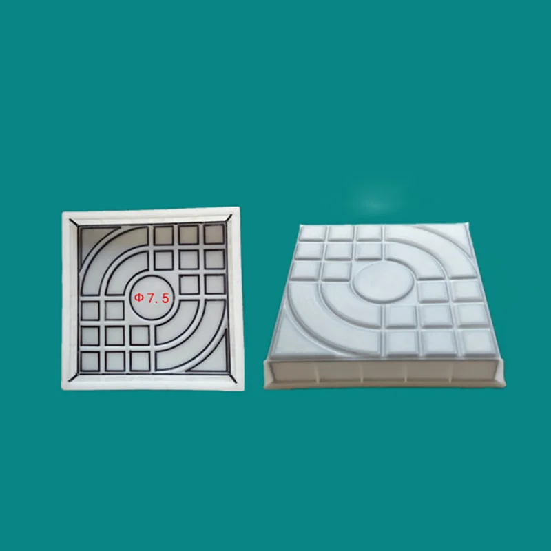 

DIY Path Maker Concrete Mold Pavement Plastic Path Paving Cement Brick The Stone Road Paving Moulds Tool For Garden Decoration