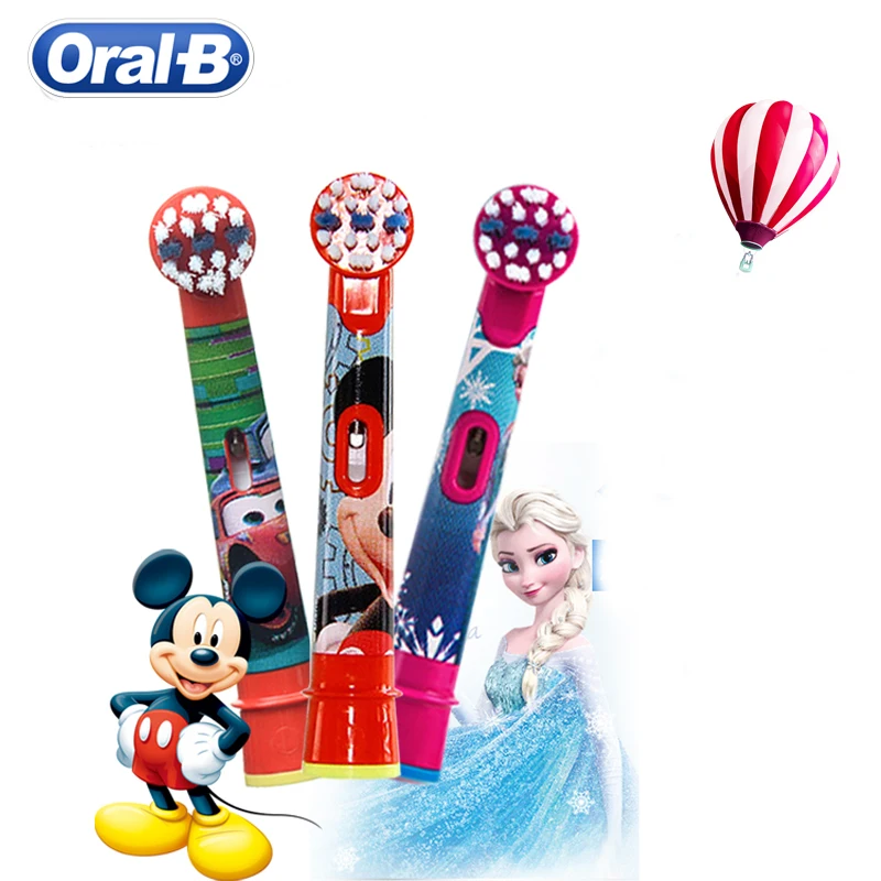 Настоящие головки щетки Oral B Детская щетка Глубокая очистка головка мягкая