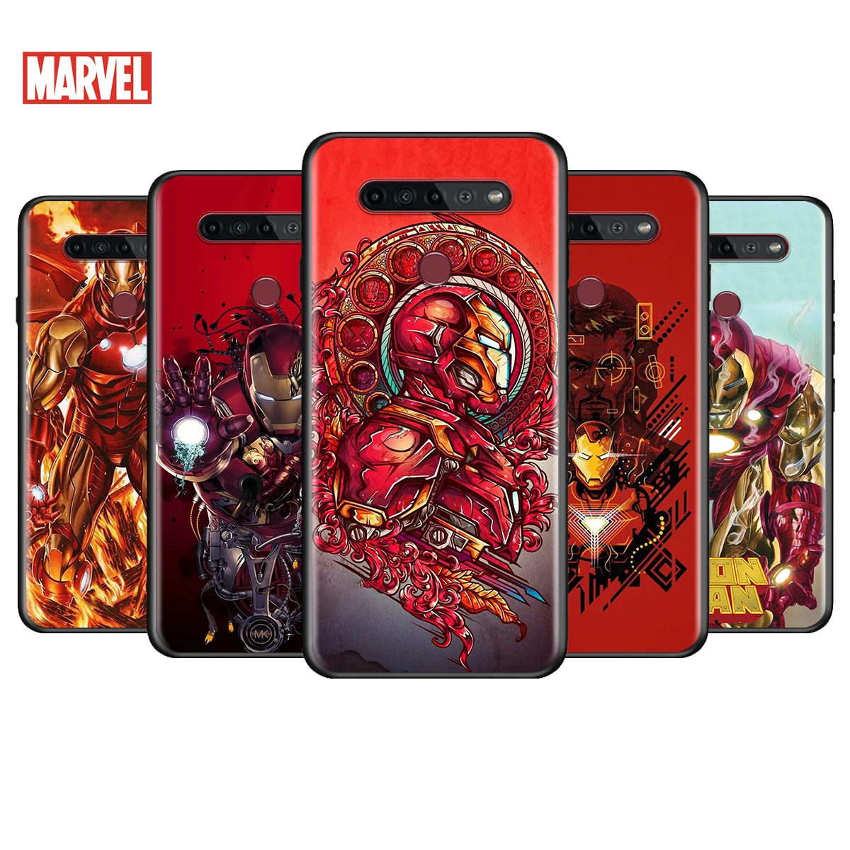 Marvel Железный человек искусства для LG K92 K42 K22 K71 K61 K51S K41S K30 K20 2019 Q60 V60 V50 S V40 V30 G8S G8 X ThinQ