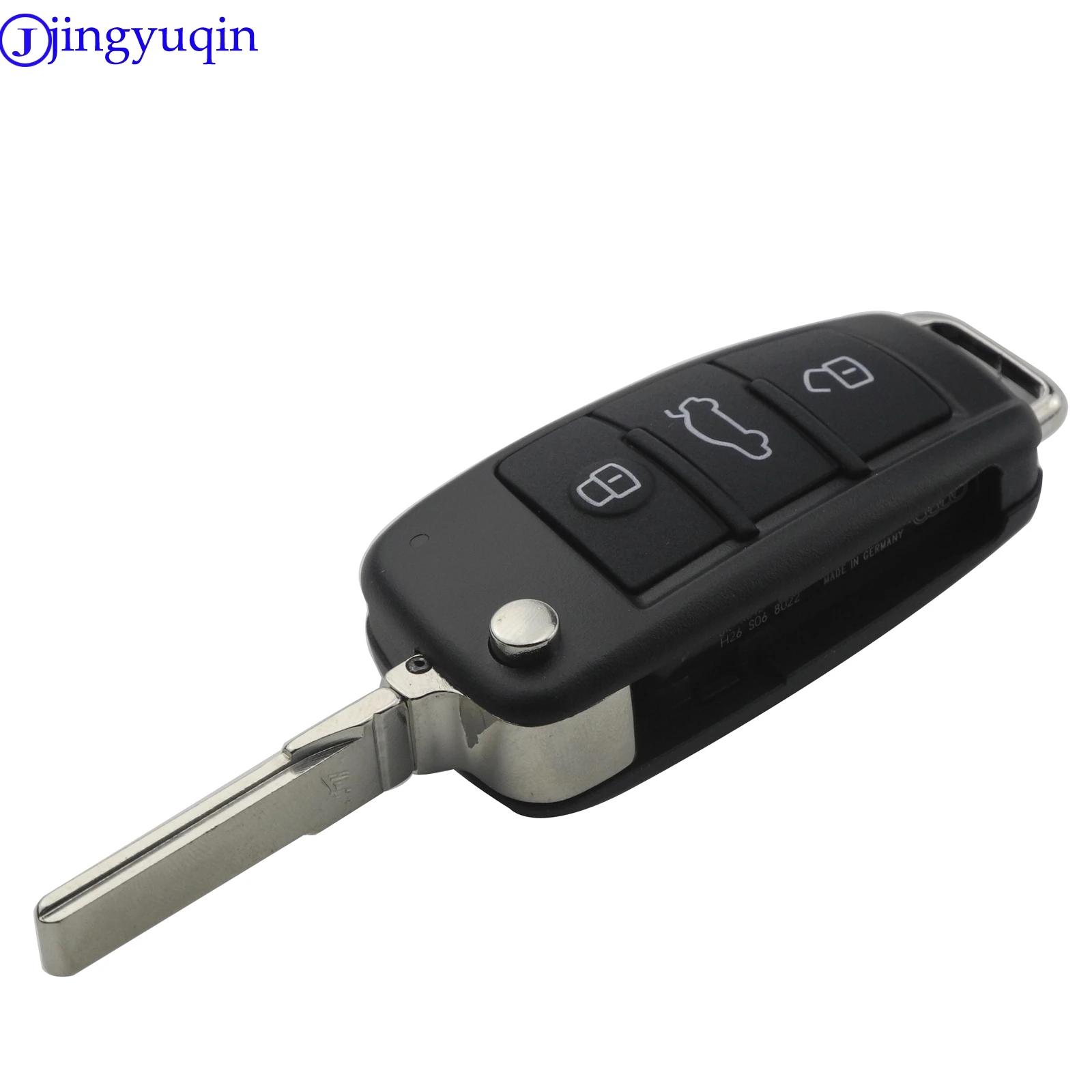 3 Buttons Folding Flip Car Key Remote Case Shell for Audi A2 A3 A4 A6 A6L A8 TT Fob Styling | Автомобили и мотоциклы
