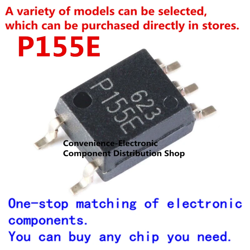 

10PCS TLP155E P155E SOP-5 MOSFET/IGBT Optocoupler integrated circuit gate driver