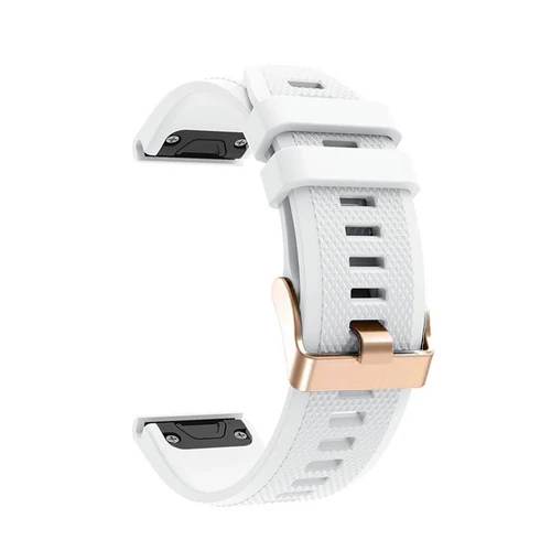 20mm Smart Watch Band Straps For Garmin Fenix 7S/5S Plus/6S/6S Pro Quick Release Strap Silicone Bracelet Rose gold Accessories 