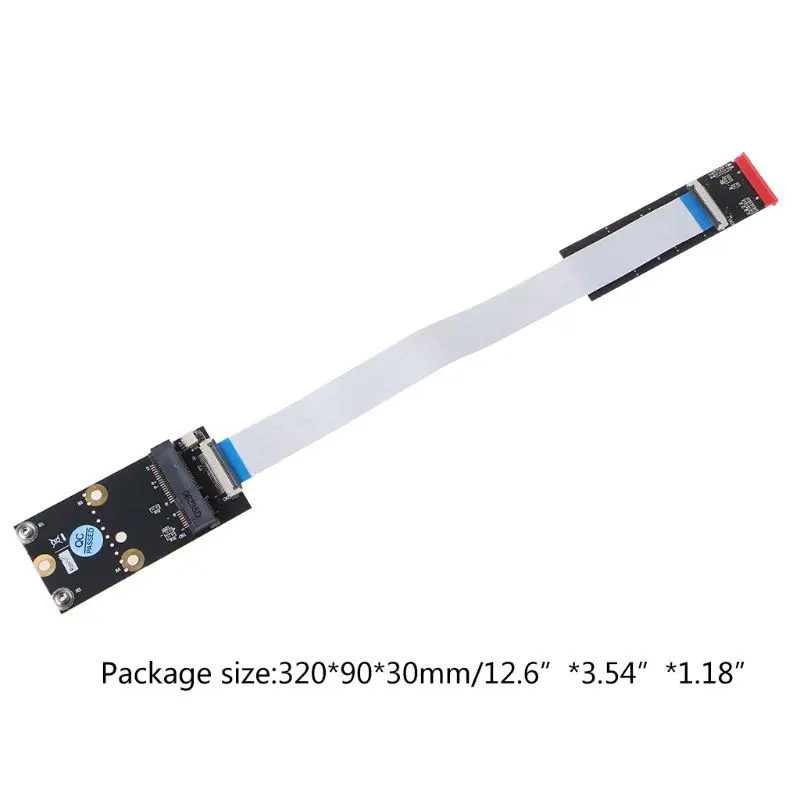 M.2 NGFF ключ B/M/B+ M к Mini PCI-E адаптер с FFC кабелем для WiFi Combo Bluetooth карты конвертер