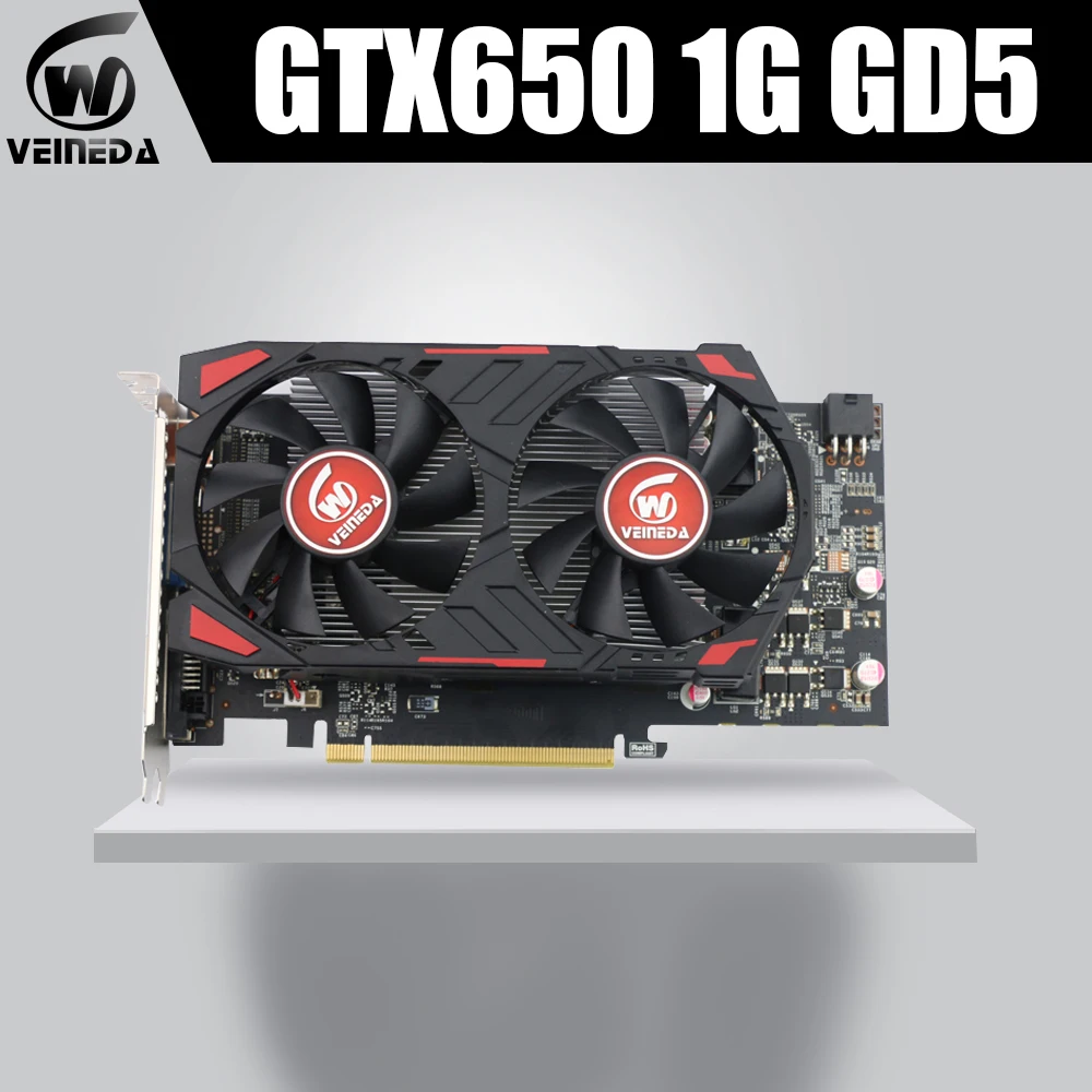 

GTX650 GPU Veineda video graphics card GTX650 1GB GDDR5 128BIT VGA Card HDMI DVI
