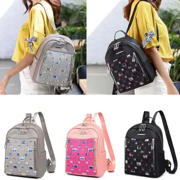 

2019 New Backpack Women's Fashion Bag Outdoor Travel Backpack Computer Bag Large Capacity Backpack Student Backpack DropshipT731