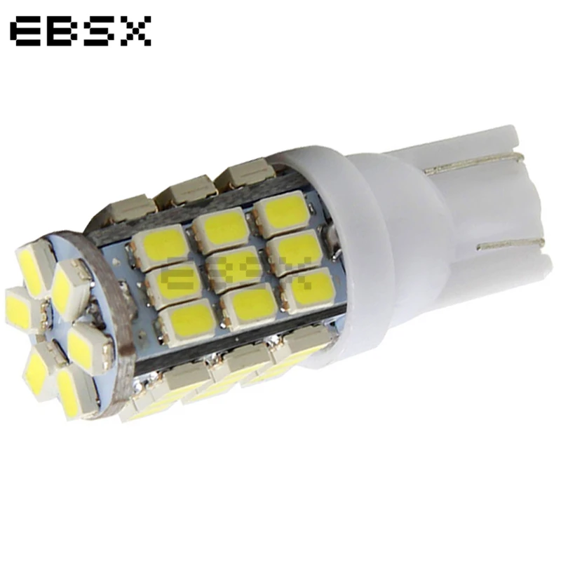 EBSX 100 шт. T10 194 w5w светодиодный ные лампы 1206 42 SMD белые автомобисветодиодный