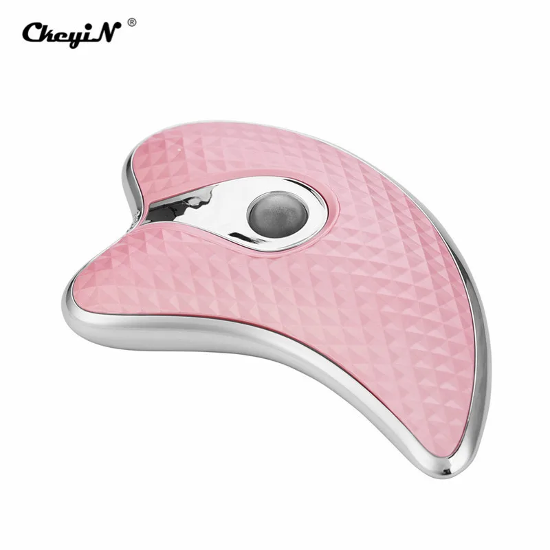  Face Scraping Massager Electric Scraping USB Rechargeable Facial Plate Body Massage Face Lift Winkl
