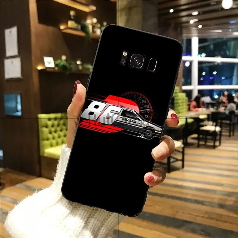 A13 Ruicaica начальный D AE86 цветной умный чехол для телефона чехол для Galaxy S6 edge plus s7 edge s8 plus s9 plus - Цвет: A13