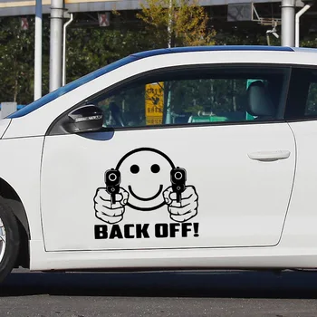 

NEW Back off Car Sticker Car Wrap Vinyl Film Automobiles Products Car Accessories