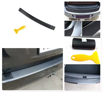 

Car rear guard plate anti-scratch strip film trunk protection pad for Renault Nepta Altica Z17 Sand-up Ondelios Thalia