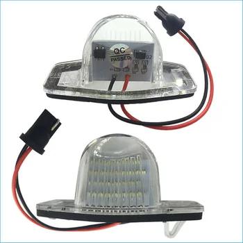 

Car License Plate Light Auto 2Pcs 6500K Lamp For Honda Jazz Odyssey Stream