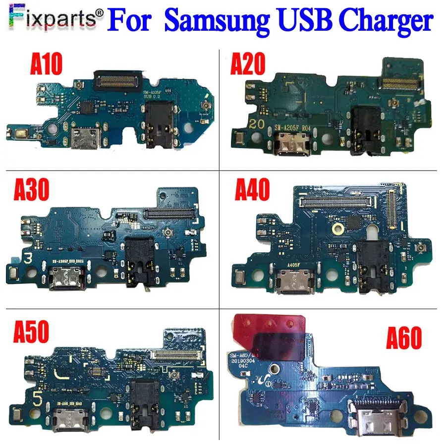 Гибкий кабель для зарядного устройства Samsung A20 с usb портом Galaxy A60 разъем A70|Шлейфы