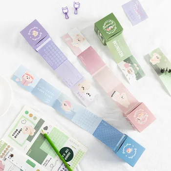 

Kawaii Surprise Notes Season 2 Pull-out note paper Tearable notepad decorative material paper for learning and office supplies