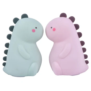 

USB Rechargeable LED Silicone Dinosaur Night Lamp Children Christmas Gift