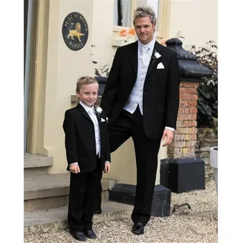 

New Classic Men’s Suit Smolking Noivo Terno Slim Fit Easculino Evening Suits For Men Formal Wear Black Groom Tuxedo