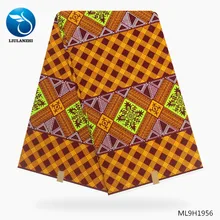 LIULANZHI Африканский воск ткани дизайн нигерийский воск принты ткань для платья 6 ярдов восковой vertiable ML9H1950-ML9H1969
