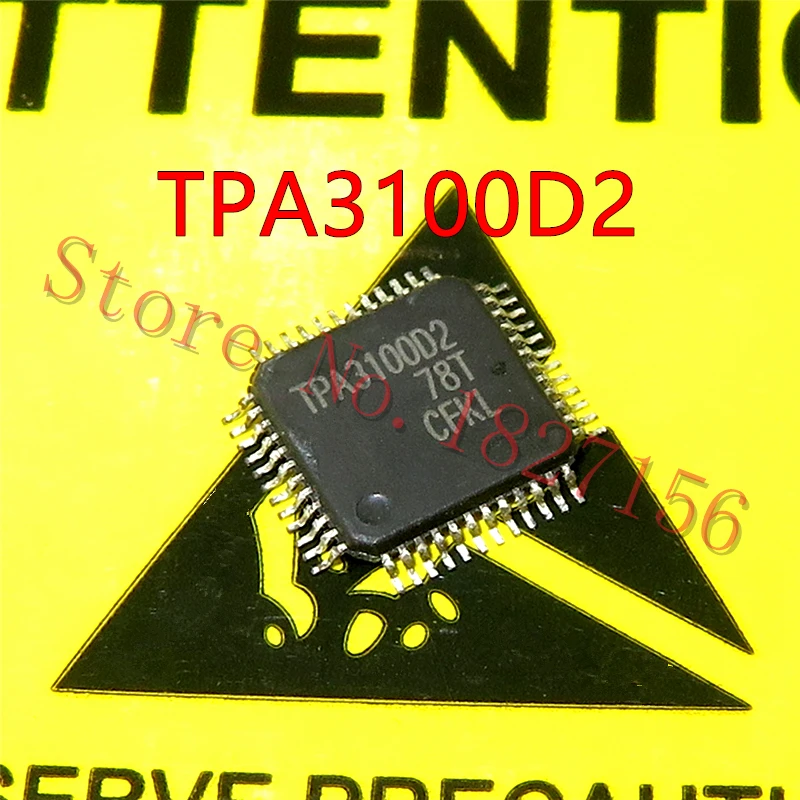 Аутентичные чипы драйвера аудиосигнала ЖК дисплея TPA3100D2 QFP [техническое описание