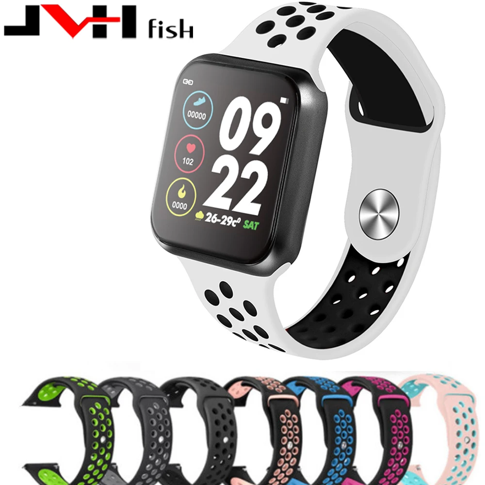 Смарт-часы F9 plus bluetooth гарнитура ЭКГ монитор сердечного ритма подходят для мужчин