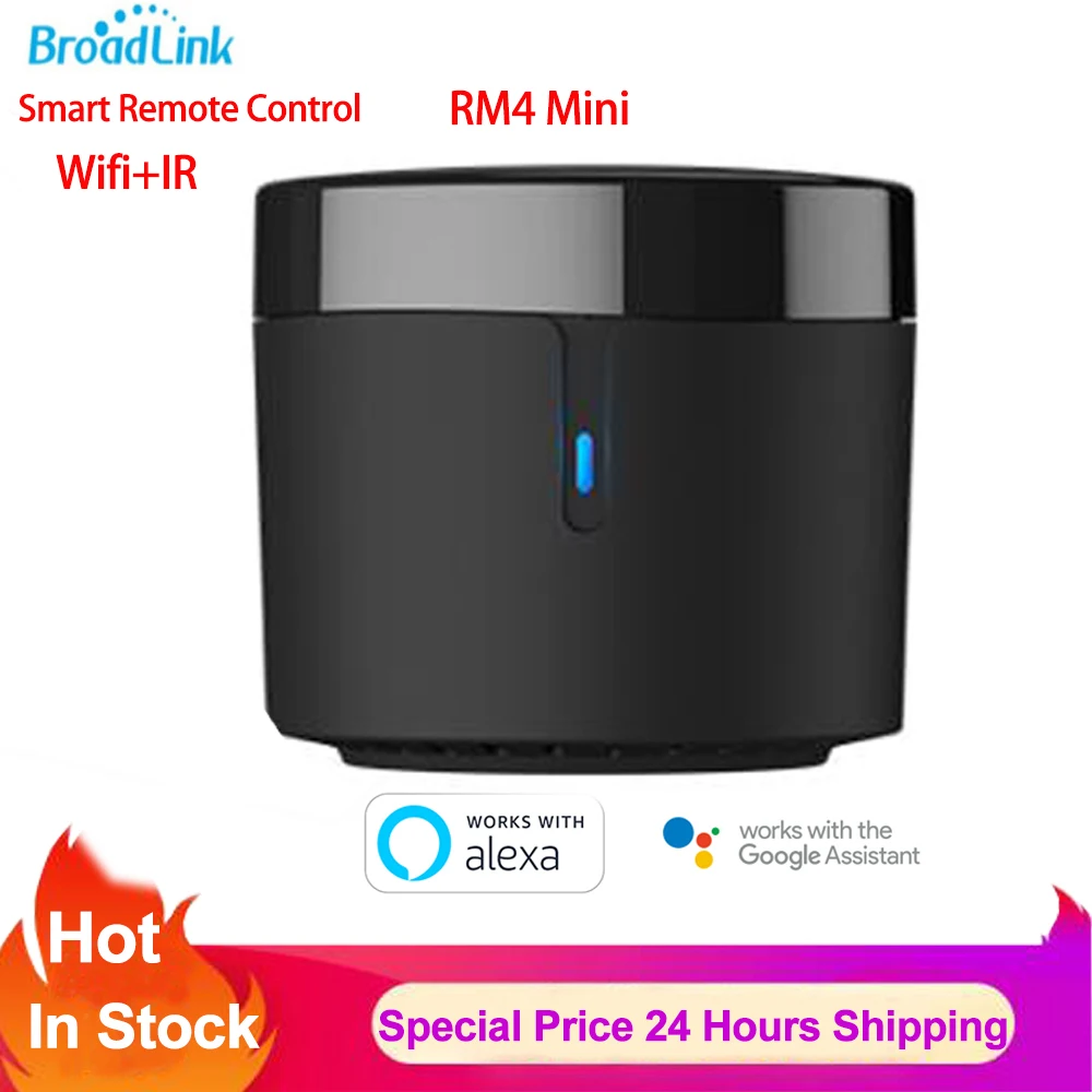 Broadlink Rm4 Mini Bestcon Rm4C Mini Universal Wifi Ir Remote Control Smart Home Telecomando Ir Funziona Con Alexa Google