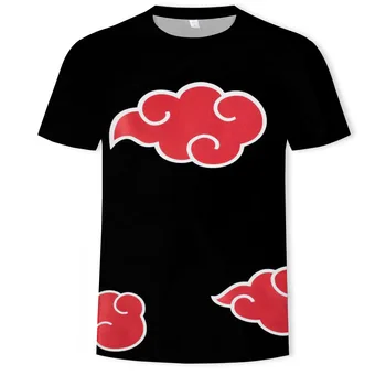 

Naruto T-shirts men's 3D printi unisex summer anime short sleeve street clothing Tshirt naruto fashion men t-shirt Lil peep top