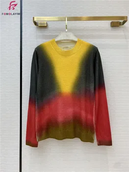 

Sweaters Female 2020 High Fashion Women Autumn Winter Knitted 100% Cashmere Sweater