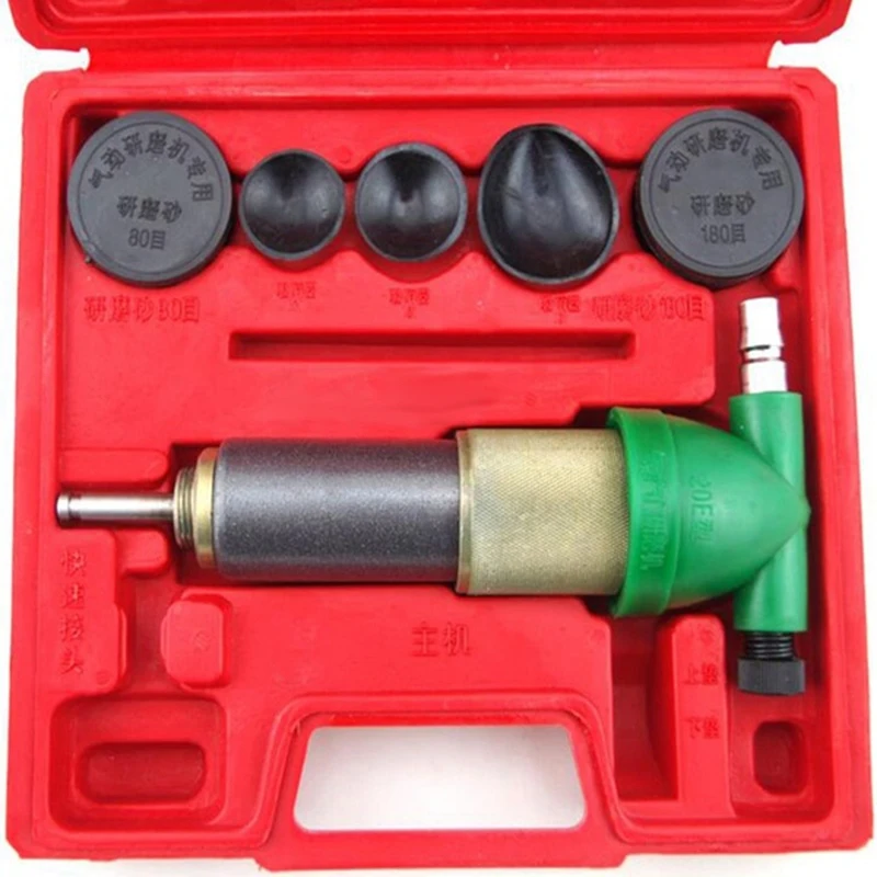 

Air Operated Valve Lapper Automotive Engine Valve Repair Tool Pneumatic Valve Grinding Machine Valve Seat Lapping Kit Car Grind