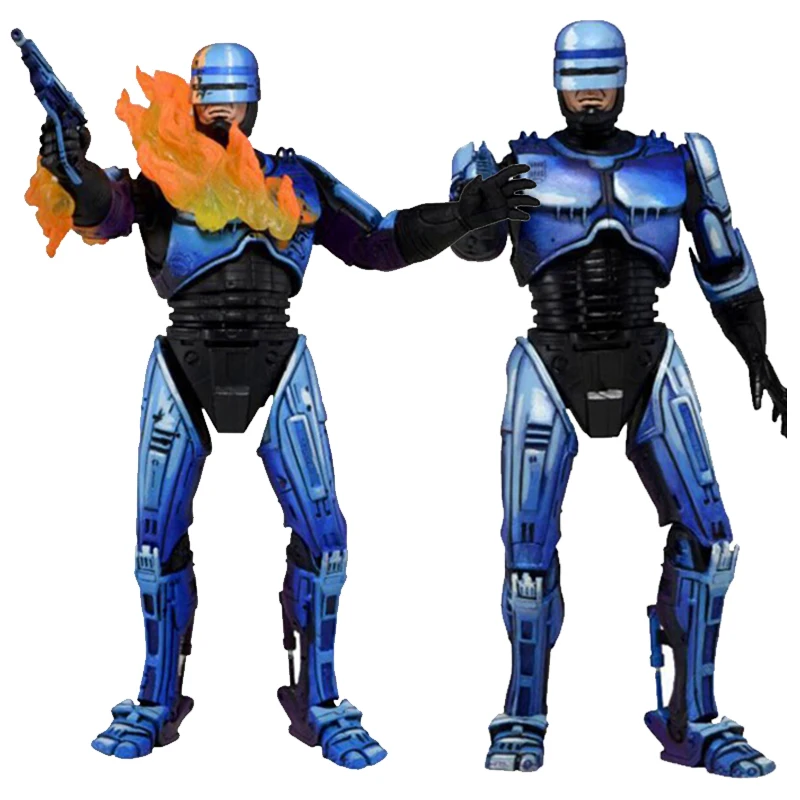 Экшн-фигурка NECA Robocop VS Terminator Series 2 фигурка боевого повреждения и огнемет