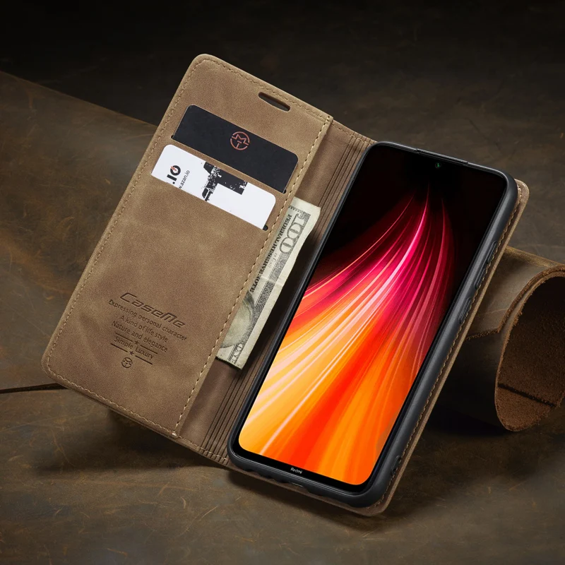 Роскошный флип-чехол для Xiaomi mi 9 9T Red mi K20 Note 8 Pro из натуральной кожи кошелек держатель для карт чехол для телефона
