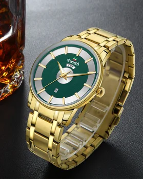 

SWISH Relogio Masculino 2020 Fashion Men Watches With Stainless Steel Top Brand Luxury Sports Chronograph Quartz Watch Men Watch