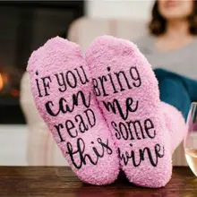 Забавные удобные пушистые женские носки,, теплые женские мягкие теплые домашние розовые Тапочки, зимние носки