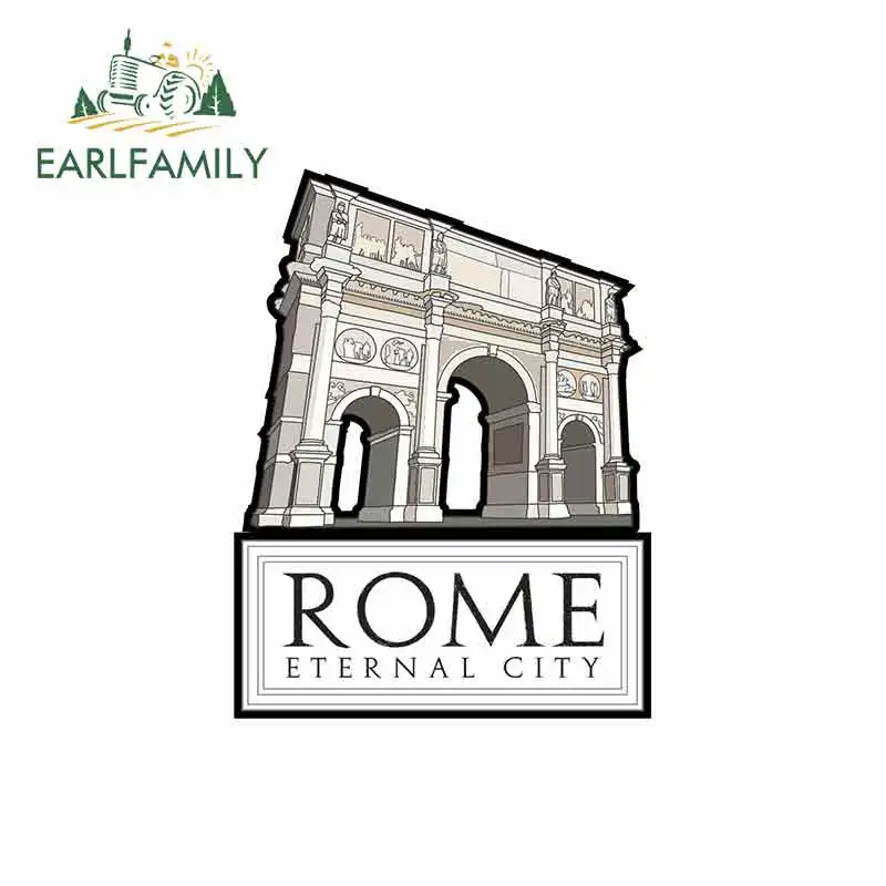 EARLFAMILY 13 см x 9 для Рима Италия забавные виниловые наклейки на машину