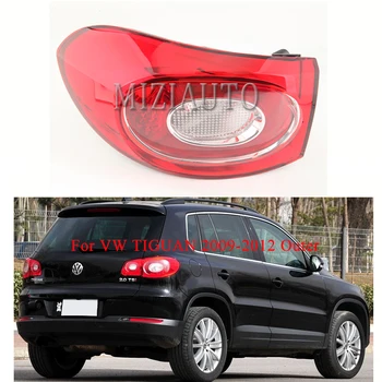 

MIZIAUTO Outer side Tail Light for VW TIGUAN 2009-2012 turn signal taillights Brake Light Rear Bumper Light Fog lamp Stop