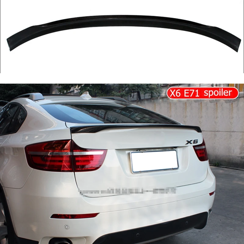 Стиль MP для BMW X6 E71 спойлер из углеродного волокна 2008 2009 2010 2011 2012 2013 крылья заднего