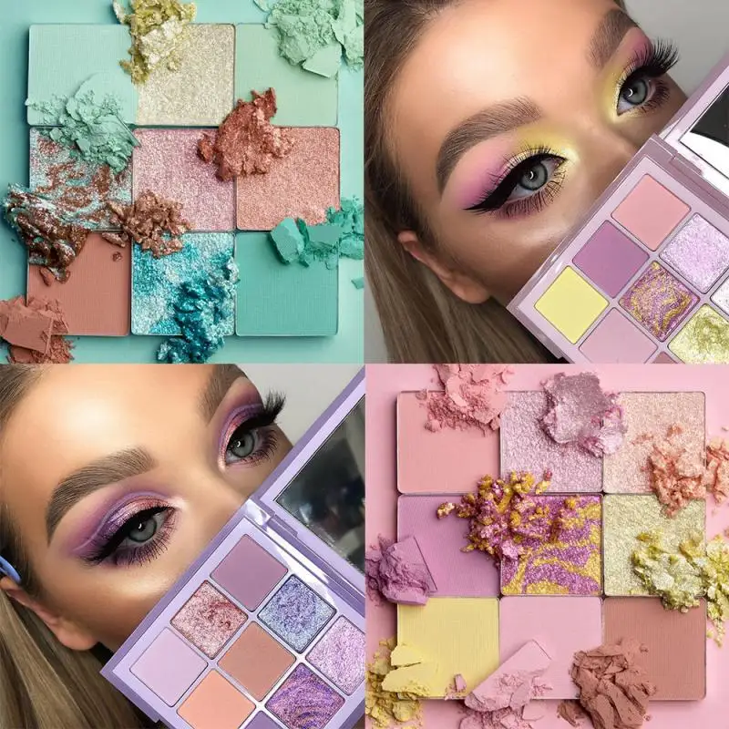 9 Color the shadows makeup Eyeshadow Palette eyeshadow Shiny Matte Pigment Eye Shadow Pallete Makeup Palette Korean cosmetics 9 Color the shadows makeup Eyeshadow Palette eyeshadow Shiny Matte Pigment Eye Shadow Pallete Makeup Palette Korean cosmetics