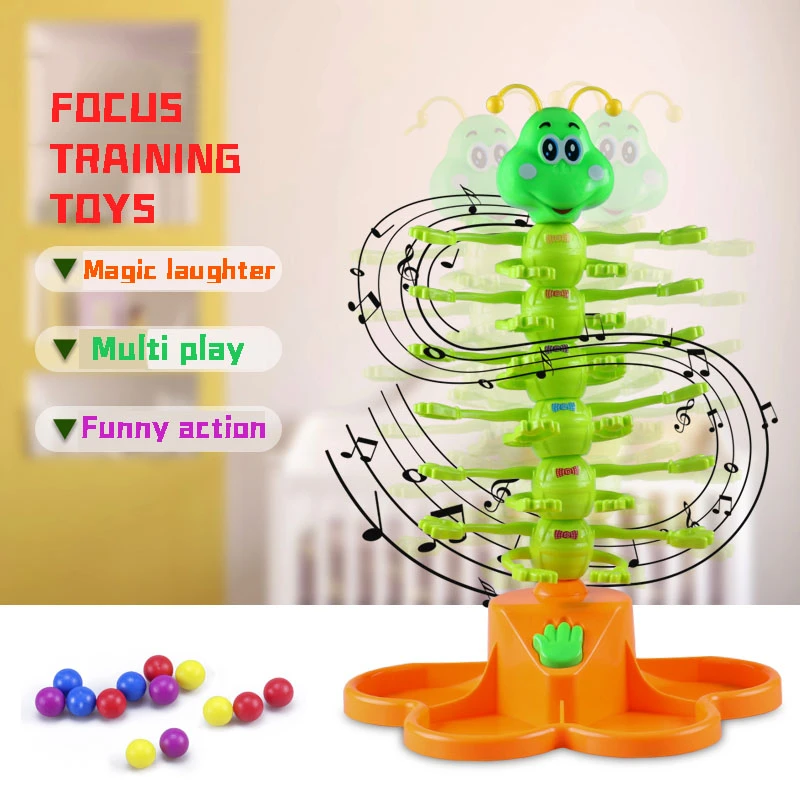 New Funny Toys Concentration Training Toy Children's Fun Parent child Interaction Shakingworm