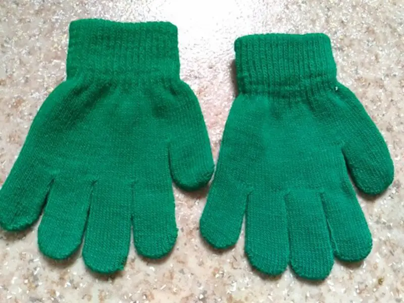 Зимние теплые детские перчатки, модные детские вязаные эластичные варежки luvas, однотонные вязаные детские перчатки для мальчиков и девочек