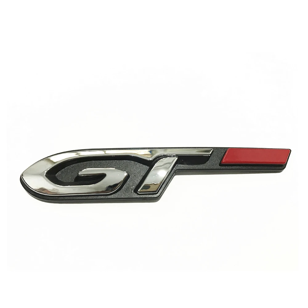 GT линия эмблемы задний багажник Стикеры для PEUGEOT 206 207 208 2008 3008 4007 4008 5008 RCZ 308 407 сбоку