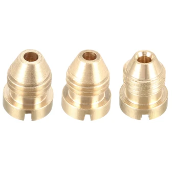 

uxcell Uxcell 2 Pcs 1.1mm/1.25mm/1.4mm Foam Orifice Nozzle Tip, Universal Thread Tips for Snow Foam Lance Brass
