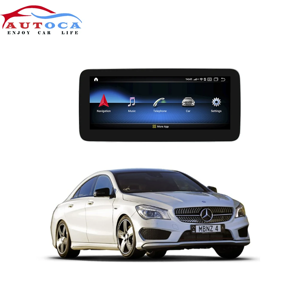 4G 10,2" Android 9 дисплей для MERCEDES BENZ CLA C117/X117- навигация Радио стерео тире мультимедийный плеер carply