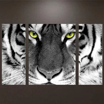 

DIY 5D Tiger Animal Diamond Embroidery Painting Cross Stitch Craft Home Decor Q6PE