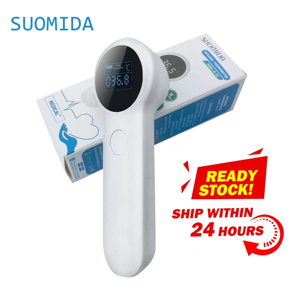

Professional LED Infrared Forehead Thermometer Digital Thermometer gun Medical Non-contact Thermometer with CE certification