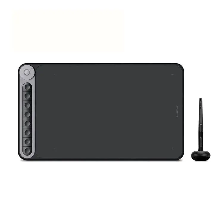 US $109.00 Huion New Arrival Inspiroy Dial Q620M Graphic Tablet 8192 levels Wireless Drawing digital Pen Tablet with Dial for PCAndroid