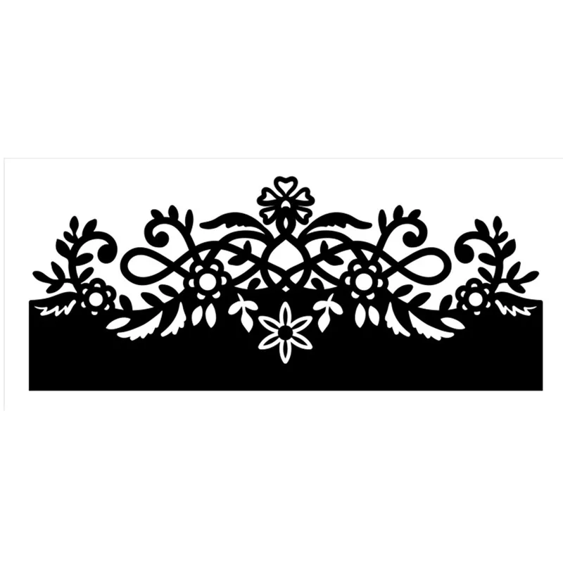 

InLoveArts Flower Border Metal Cutting Dies Lace Frame Dies Scrapbook Paper Craft Dies Gift Box Die Cut Punch Knife Cutter New