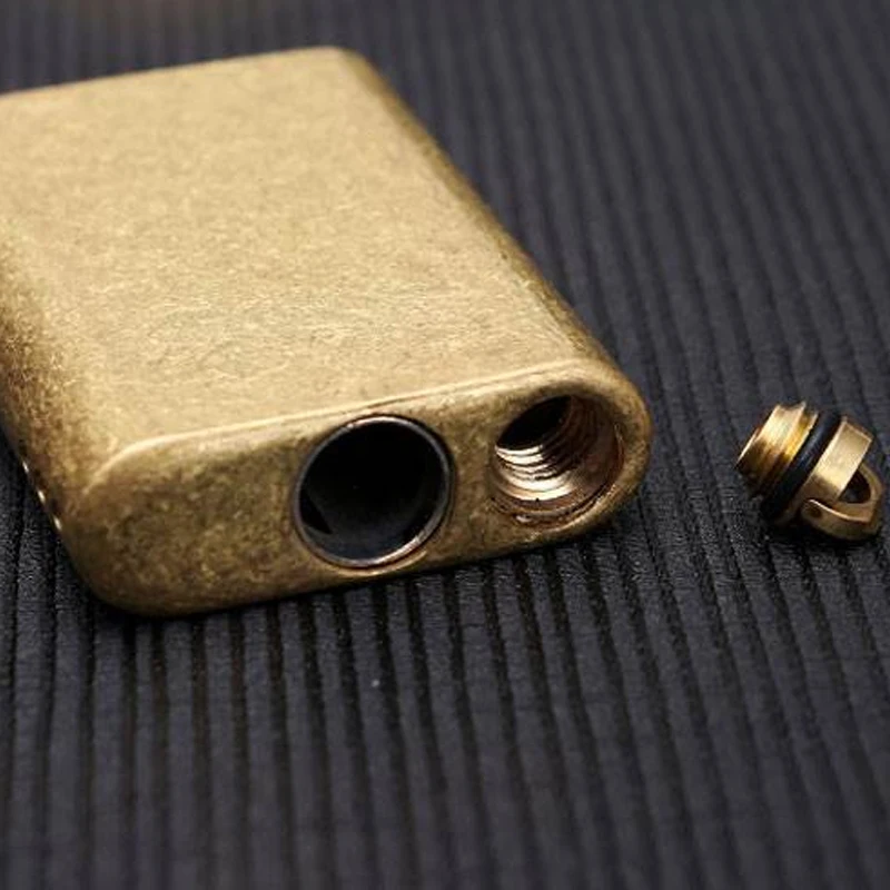 Vintage Pure Copper Million Match Kerosenes Lighter Unique