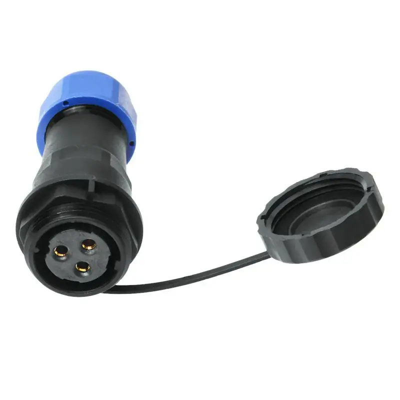 GTBL 1 пара Водонепроницаемый авиационный разъем+ розетка SD20-3 3 Pin IP68