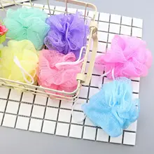 1 шт. цветок сетки ванна слоеного тела отшелушивающий массаж скруббер душ мяч