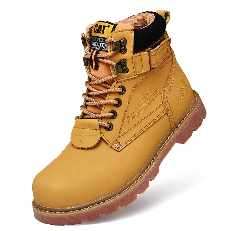 Yellow Youth-botas militares de ejército para hombre, zapatos de trabajo portátiles, botas de combate de alta calidad